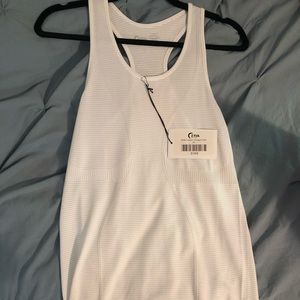 Zyia White Copper Charged Tank Small